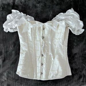 Corset off the shoulder top